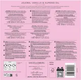 Набор Baylis & Harding Jojoba Vanilla & Almond Oil пена для ванны 250 мл гель для душа 250 мл крем для тела 100 мл и скраб для тела — фото 8