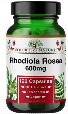 Source Naturals Source Of Nature Rhodiola Rosea - Экстракт родиолы розовой 600 мг, БАД Source Of Nature Rhodiola Rosea