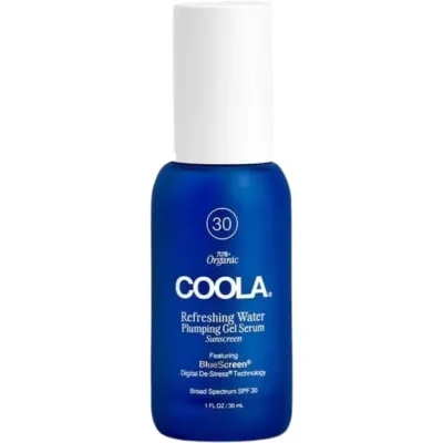 Coola Refreshing Water Plumping Gel Serum сыворотка-гель для лица освежающая увлажняющая SPF30 30 мл, солнцезащитная сыворотка