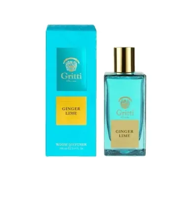 Ароматический спрей для помещений Gritti Ginger Lime Room Diffuser с ароматом имбиря и лайма, 100 мл