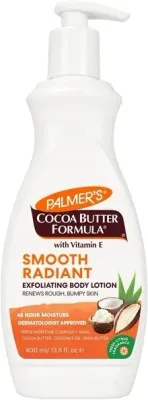 Palmer's Cocoa Butter Formula Smooth Radiant Exfoliating Body Lotion отшелушивающий бальзам для тела, 400 мл