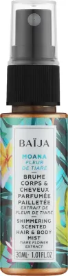 Дымка для тела и волос Baija Moana Sun Shimmering Scented Mist парфюмированная, с перламутровыми частицами, 30 мл