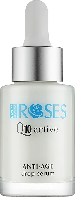 Сыворотка для лица Nature of Agiva Roses Q10 Multi Lift лифтинг, с розовой водой и коэнзимом Q10, 30 мл