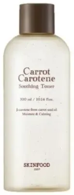 Успокаивающий тоник с каротином из моркови Skinfood Carrot Carotene Soothing Toner, 300 мл