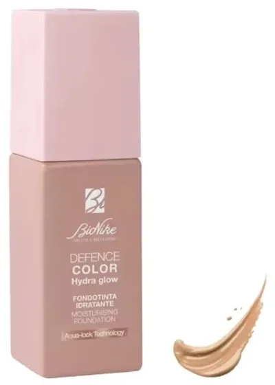 Тональный флюид BioNike Defense Color Hydra Glow увлажняющий сияющий SPF 15, 30 мл, оттенок 03 - Sand