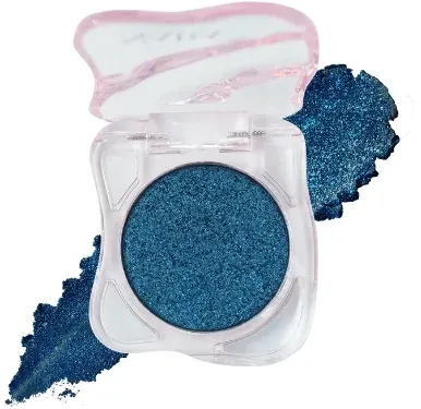 Тени для век Naba Creamy Pigment кремовые, с голографическим эффектом, 2,3 г, оттенок Blue Drift
