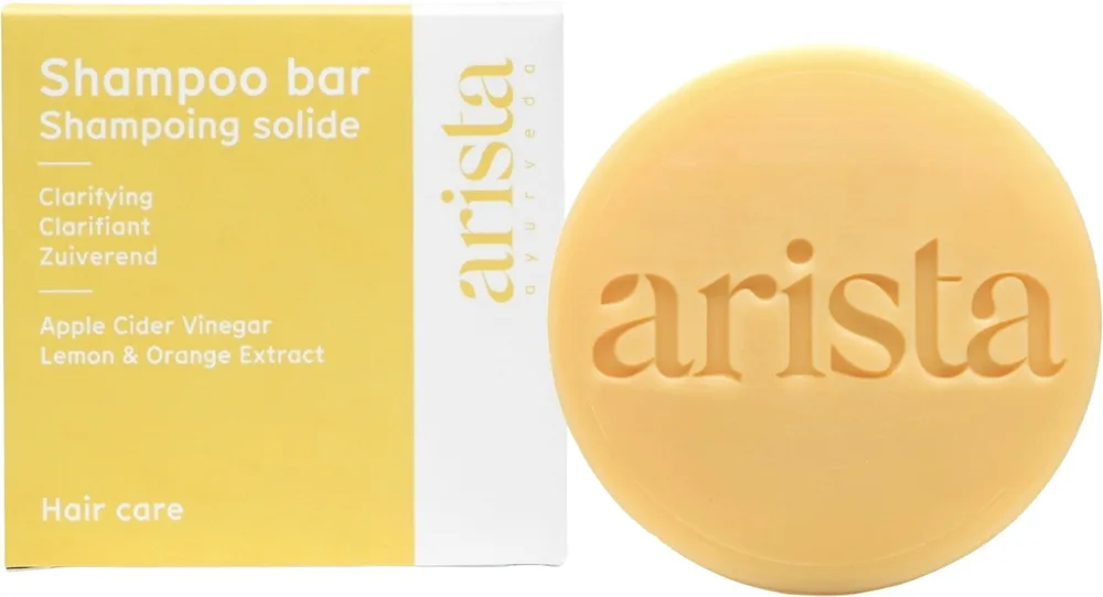 Твёрдый шампунь Arista Ayurveda Clarifying с уксусом и цитрусами, 80 г