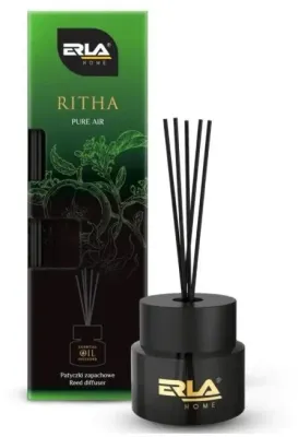 Ароматический диффузор Erla Home Ritha Pure Air Reed Diffuser с палочками, 100 мл