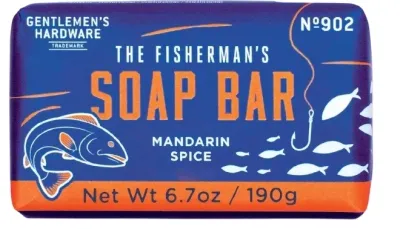 Мыло в бруске Gentlemen's Hardware Fisherman's с мандарином, 190 г