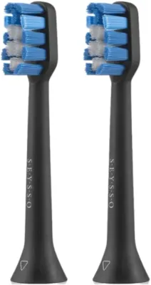 Насадки для звуковой зубной щётки SEYSSO Planet XCleaning, сменные, с индикаторной щетиной, 2 шт
