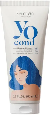 Тонирующий кондиционер для волос Kemon Yo Cond Toning Conditioner, 200 мл, оттенок Blue
