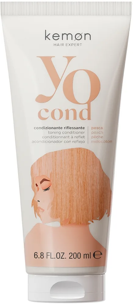 Тонирующий кондиционер для волос Kemon Yo Cond Toning Conditioner, 200 мл, оттенок Peach