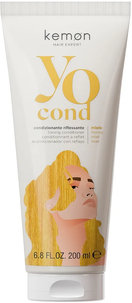 Тонирующий кондиционер для волос Kemon Yo Cond Toning Conditioner, 200 мл, оттенок Honey