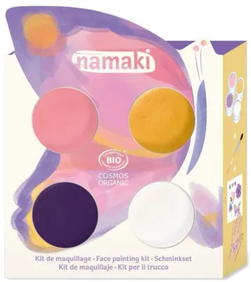 Набор красок для грима Namaki Face Painting Kit Butterfly, 4 цвета