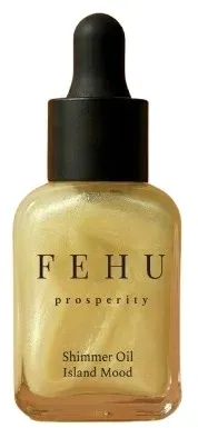 Масло для тела Fehu Shimmer Oil Island Mood с эффектом сияния, 12 мл