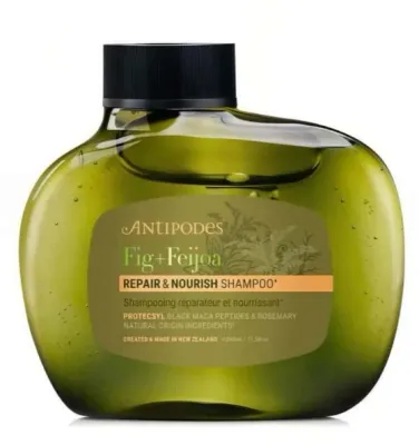 Шампунь Antipodes Fig + Feijoa восстанавливающий с авокадо и розмарином, 340 мл