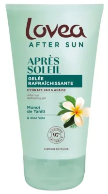 Гель после загара Lovea After Sun Refreshing Gel освежающий, с маслом монои и алоэ, 150 мл
