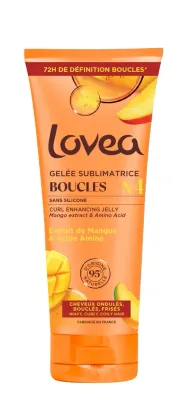 Гель для локонов Lovea Curl Enhancing Jelly с экстрактом манго и аминокислотами, против пушистости, 200 мл