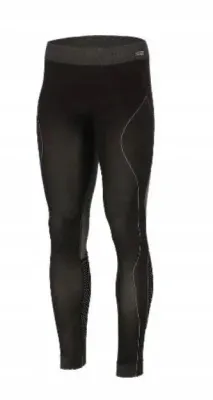 Леггинсы мужские термоактивные Gatta Active Basic Blanc, чёрный/серый