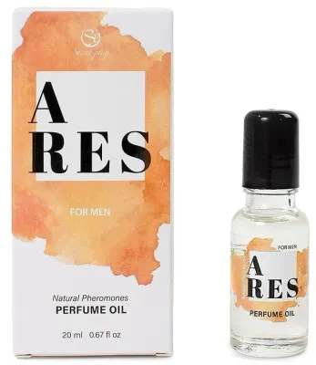 Масло парфюмированное Secret Play Ares с феромонами, мужское, древесный аромат, 20 мл