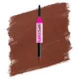 Карандаш для бровей NYX Professional Makeup Fluff Snatch пудровый, со встроенным спонжем, 1 г, оттенок 04 - Rich Auburn — фото 1