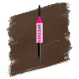 Карандаш для бровей NYX Professional Makeup Fluff Snatch пудровый, со встроенным спонжем, 1 г, оттенок 07 - Espresso — фото 1