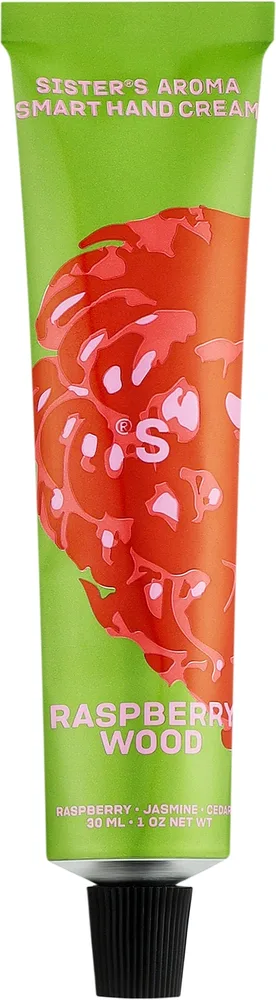 Крем для рук Sister's Aroma Raspberry Wood с маслом ши и пребиотиком 30 мл
