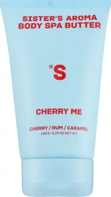 Sister's Aroma Sister`s Aroma Body Spa Butter Cherry Me - Масло-баттер для тела Sisters Aroma Body Spa Butter Cherry Me с маслом ши вишня 150 г