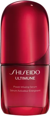 Сыворотка для лица Shiseido Ultimune Power Infusing антивозрастная, с ферментированной камелией, 50 мл