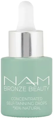 NAM Make Up Bronzer do twarzy - Капли-автозагар для лица NAM Bronze Beauty Concentrated Self-Tanning Drops, концентрированные, 20 мл