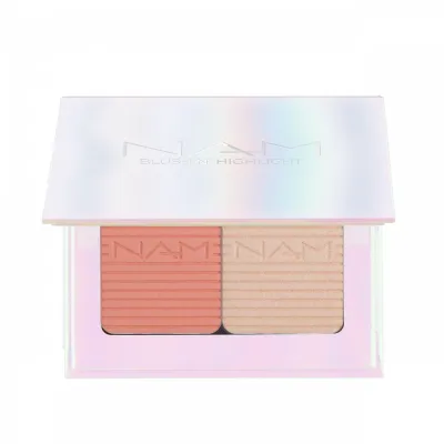 Румяна и хайлайтер в компакте NAM Make Up Blush N' Highlight, 12 г