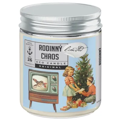 Свеча соевая ручной работы Yaya Original Family Chaos Limited Edition Eco Soy Candle Семейный хаос, 250 мл