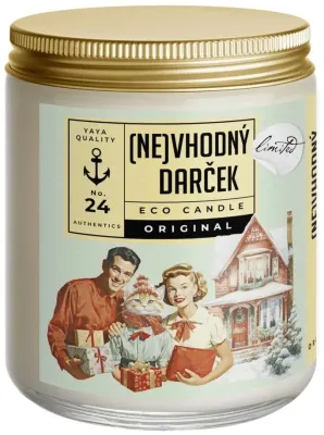 Свеча соевая ручной работы Yaya Original Limited Edition Eco Soy Candle (Не)удачный подарок, 250 мл