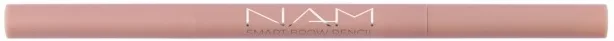 NAM Make Up Kredka i żel do stylizacji brwi 2w1 - Карандаш и гель для оформления бровей NAM Smart Brow Pencil 2 в 1, 0,35 г, оттенок 01