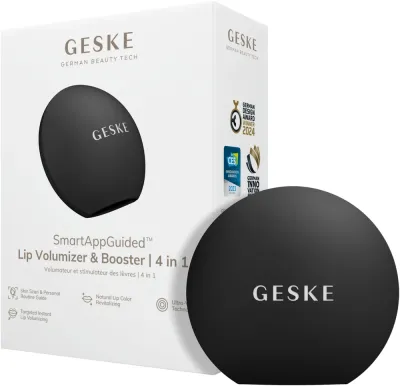 Прибор для увеличения объёма губ Geske Lip Volumizer и Booster 4 в 1, серый, 1 шт