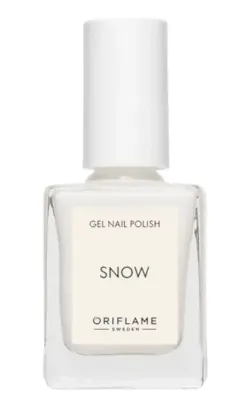 Гибридный лак для ногтей Oriflame Gel Nail Polish, эффект геля до 7 дней, без УФ-лампы, 9 мл, оттенок Snow