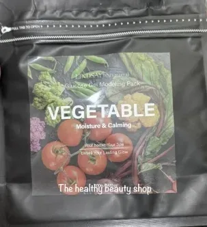 Lindsay Modeling Mask маска для лица альгинатная Vegetable 400 г, моделирующая альгинатная маска для салонного и домашнего ухода