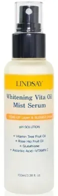 Сыворотка-спрей для лица Lindsay Whitening Vita Oil Mist Serum осветляющая, 100 мл