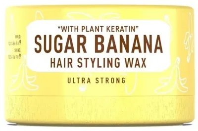 Воск для укладки волос Immortal Infuse Sugar Banana Hair Styling Wax Ultra Strong с ароматом банана, экстрасильная фиксация, 150 мл