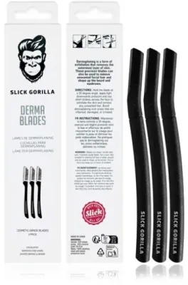 Morgan`s Slick Gorilla Derma Blade - Бритвы для лица Slick Gorilla Derma Blade, для дермапланинга, 3 шт