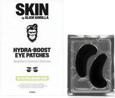 Патчи под глаза Slick Gorilla Hydra Boost увлажняющие, освежающие, 6 шт