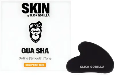 Массажёр для лица Slick Gorilla Gua Sha гуаша, для мужчин, 1 шт