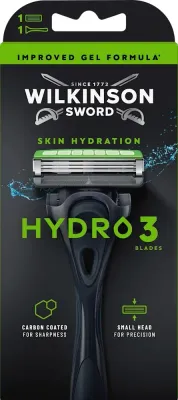Бритвенный станок Wilkinson Sword Hydro 3 Black Edition, с 1 сменной кассетой