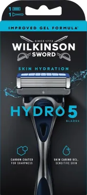 Бритвенный станок Wilkinson Sword Hydro 5 Skin Hydration с 1 сменной кассетой, с пятью лезвиями, 1 шт