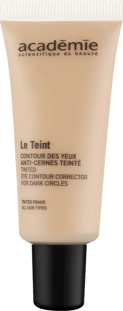 Корректор для области вокруг глаз Academie Tinted Eye Contour Corrector For Dark Circles кремовый, тонирующий, 20 мл, оттенок Universal