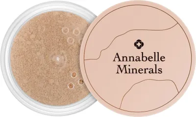 Минеральная пудровая тональная основа Annabelle Minerals Powder матирующая, 10 г, оттенок Pure Cream