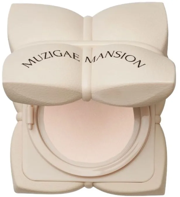 Кушон тональный Muzigae Mansion Sleek Water Cushion Pressed Foundation для лица, 15 г, оттенок 23