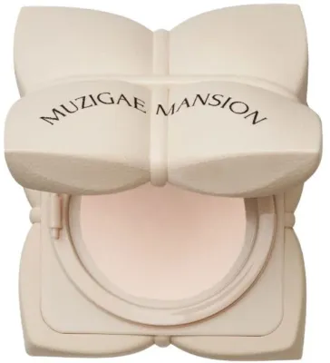 Кушон тональный Muzigae Mansion Sleek Water Cushion Pressed Foundation для лица, 15 г, оттенок 23