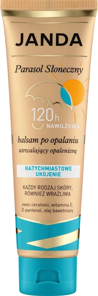 Бальзам для тела Janda Sun Umbrella после загара, для восстановления кожи, 150 мл