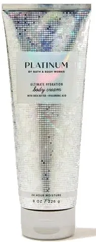 Bath & Body Works Bath & Body Works Platinum Ultimate Hydration - Парфюмированный крем для тела Platinum Ultimate Hydration, 226 г